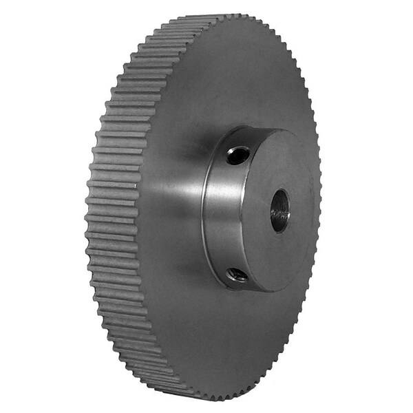 80-3P06-6A4, Timing Pulley, Aluminum, Clear Anodized,